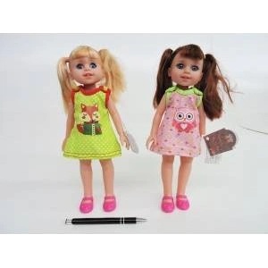 Mattel AST. DOLL 30 cm, dress with animals. , 2 wz