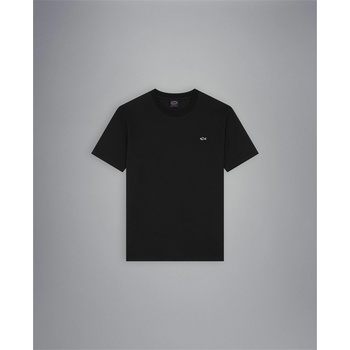 Paul and shark Тениска PAUL AND SHARK Men's Regular Fit Badge T-Shirt - Black