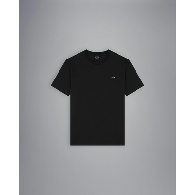 Paul and shark Тениска PAUL AND SHARK Men's Regular Fit Badge T-Shirt - Black