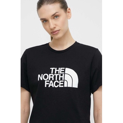 The North Face Памучна тениска The North Face в черно (NF0A87NAJK31)