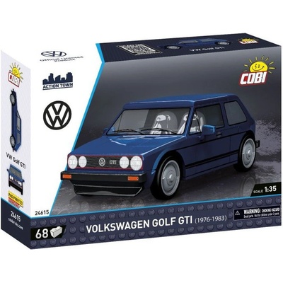 COBI 24615 Automobil Volkswagen GOLF (1974-1983) GTI modrý