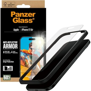 Panzer - Антирефлексен защитен екран с EasyAligner - iPhone 17 Air - Матово прозрачно