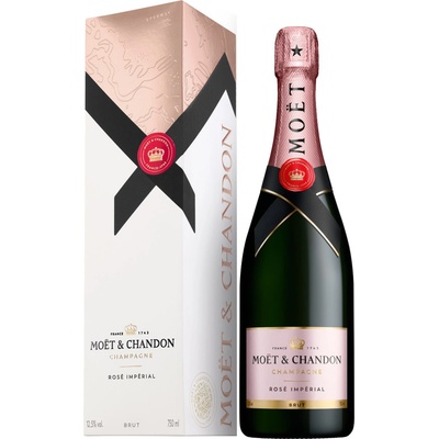 Moët & Chandon Rosé Impérial 12,5% 0,75 l (karton) – Zboží Dáma