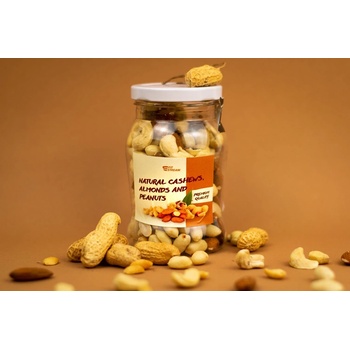 FitStream Kešu mandle arašidy natur 220 g