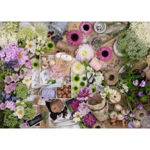Ravensburger - Puzzle Beautiful flowers - 1 000 piese