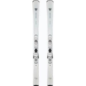 Rossignol Дамски ски за спускане със ски автомати Rossignol Nova 6 + Xpress W 11 GW white sparkle