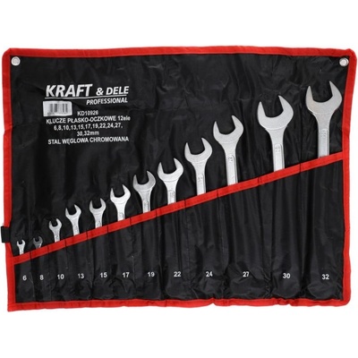 Kraft & Dele sada očkoplochých klíčů KD10926