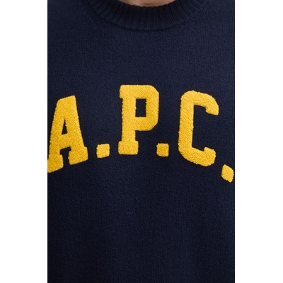 APC Вълнен пуловер A. P. C. pull joshua (WVBDK.M23365)