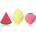 I Heart Revolution Fruit Punch Blending Sponge Trio комплект апликатори за съвършен външен вид
