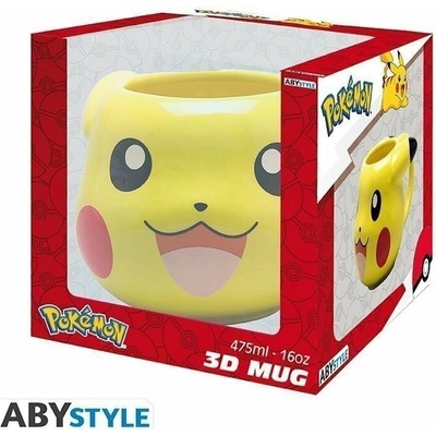 GB eye Hrnček Pokémon 3D Pikachu 475 ml