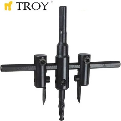 TROY Комплект високоскоростни регулируеми резци за гипсокартон ( 30-120mm) (T 27401)