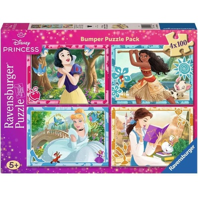 Ravensburger Disney Princezné 4 x 100 dielov