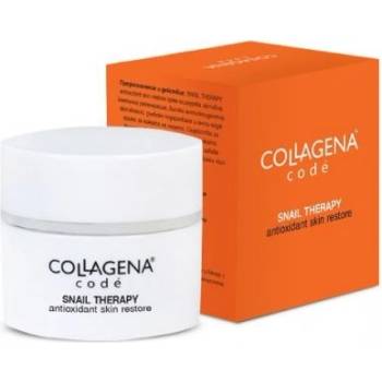 Collagena Code Snail Therapy Antioxidant Skin Restore - Крем за лице с екстракт от охлюви 50мл