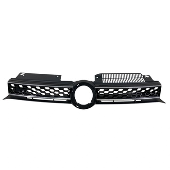 Решетка без емблема VW Golf 6 - GTI дизайн с хром лайсни (5K0853651BG)