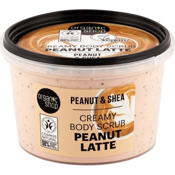 Organic Shop Скраб за тяло Peanut & Shea, 250 ml