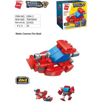 Qman Trans Collector 3in1 2104-1 Loď s vodním dělem 3v1