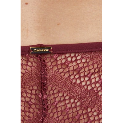 Calvin Klein Бикини Calvin Klein Underwear в бордо (000QF7503E)