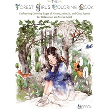 The Forest Girl's Coloring Book