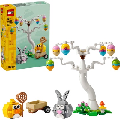 LEGO® 40808 Velikonoční zajíček, kuřátko a sběr vajíček