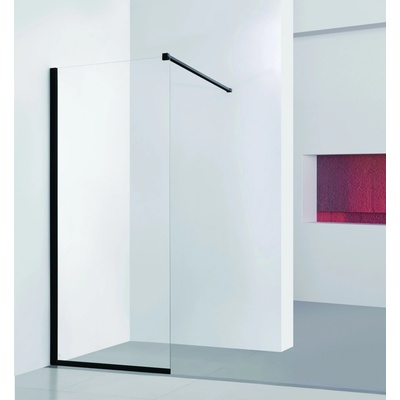 Hopa LAGOS BLACK 90 x 195 cm BCLAGO90BC sprchová zástěna Walk-in