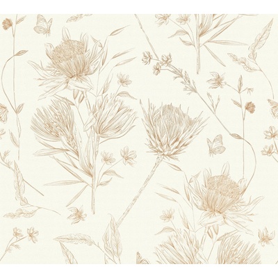 A. S. Création Влизелинов тапет за стена drawn into nature 39427-1