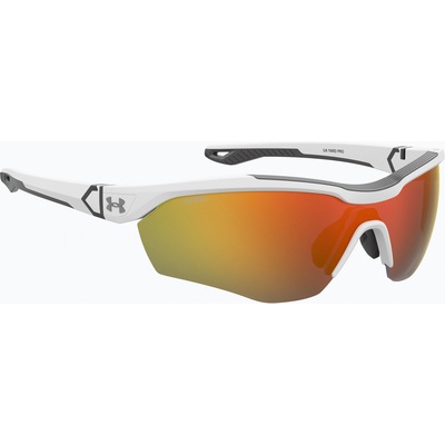 Under Armour Мъжки слънчеви очила Under Armour Yard Pro матово бяло/оранжево с многослойна олеофобна защита