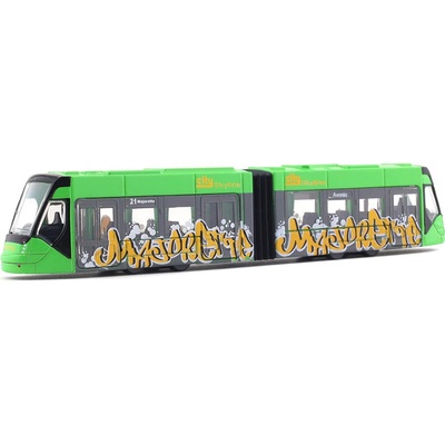 Majorette Siemens Avenio Tramvaj zelená 1:100