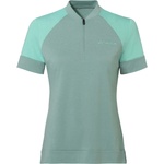Vaude Дамска фланелка с къс ръкав за колоездене Vaude Women's Altissimo Q-Zip Shirt Cycling jersey - Dusty Fern Uni - размер 42 (EU) (156-1315-1714)