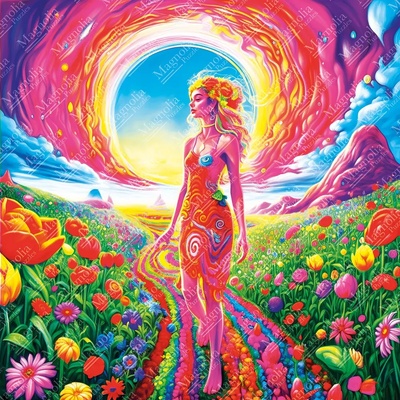 Magnolia - Puzzle Flower Path - 1 000 piese