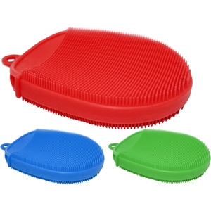Vin Bouquet Nerthus Силиконова ръкавица четка - различни цветове (VB-FIH-344)