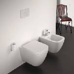 Ideal Standard Тоалетна чиния Ideal Standard i. life S с плавно затваряне, лъскаво бяла (T473701)