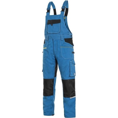 Canis CXS STRETCH pánske skrátené nohavice na traky 170-176cm bledo modré