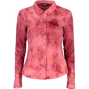 Desigual Дамска риза с дълги ръкави desigual, Размер s, Цвят Червено (26swtk01_ro3024)