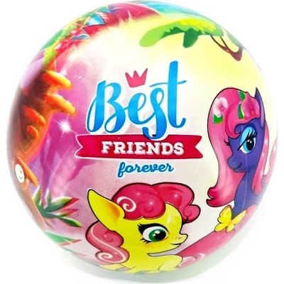 Míč jednorožci přátelé 14 cm