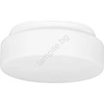 Ecolite W122-BI - Плафон със сензор HECTOR 1xE27/60W/230V IP44 бял (EC0477)