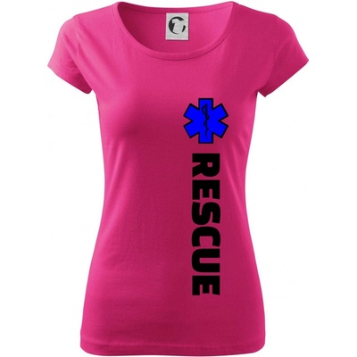 Rescue pre záchranárov Pure dámske tričko Purpurová