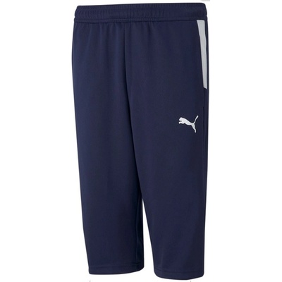 Puma teamLIGA Training 3/4 Pants Jr modrá