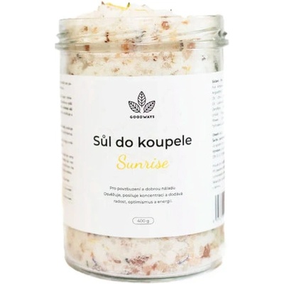 GoodWays sůl do koupele Sunrise 400 g