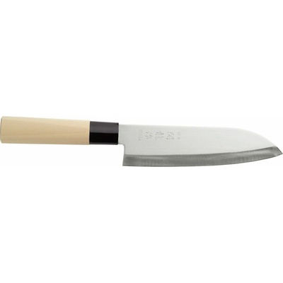 HENDI Japonský nôž Santoku Svetlé drevo, (L)290mm