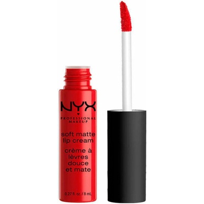 NYX Professional Makeup Soft Matte lehká tekutá matná rtěnka 01 Amsterdam 8 ml