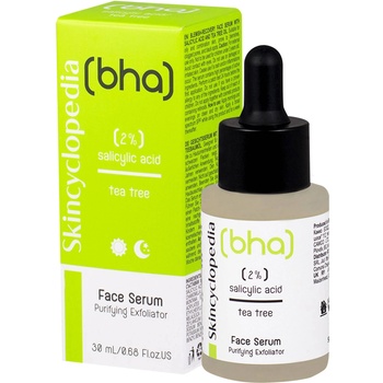 Image 1 of Skincyclopedia Серум за лице с 2% салицилова киселина и чаено дърво, 30 ml