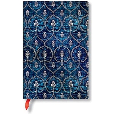 Paperblanks Тефтер Blue Velvet, Mini, широки редове, мека ко (1570180382)