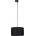TK Lighting Пендел за релсова система TRACER 1xE27/15W/230V Ø 38 см черен (TK10669)