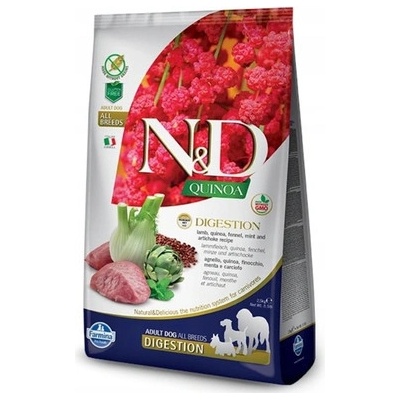 N&D Quinoa Dog Adult Digestion Grain Free Lamb & Fennel 7 kg