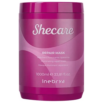 Inebrya SHECARE Repair Mask маска за коса за изсветляване и възстановяване 1000 мл