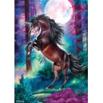 Schmidt Spiele - Puzzle Unicorn in Full Moon - 1 000 piese