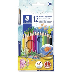 STAEDTLER Цветни моливи Noris Club Акварел асорти (12) (144 10NC12)