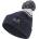 Jack Wolfskin Шапка stripy pompom beanie k