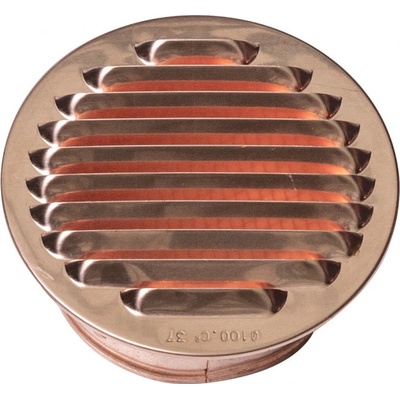 Gutta Ventilační mřížka kulatá měděná Rozměr: 150 mm
