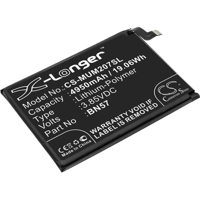 Cameron Sino Батерия за Xiaomi Poco X3 NFC, Poco X3 NFC, 4950 mAh, Li-Pol (CS-MUM207SL)
